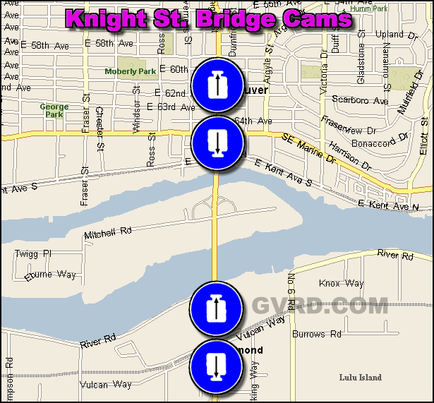Knight Street Bridge Traffic Cams